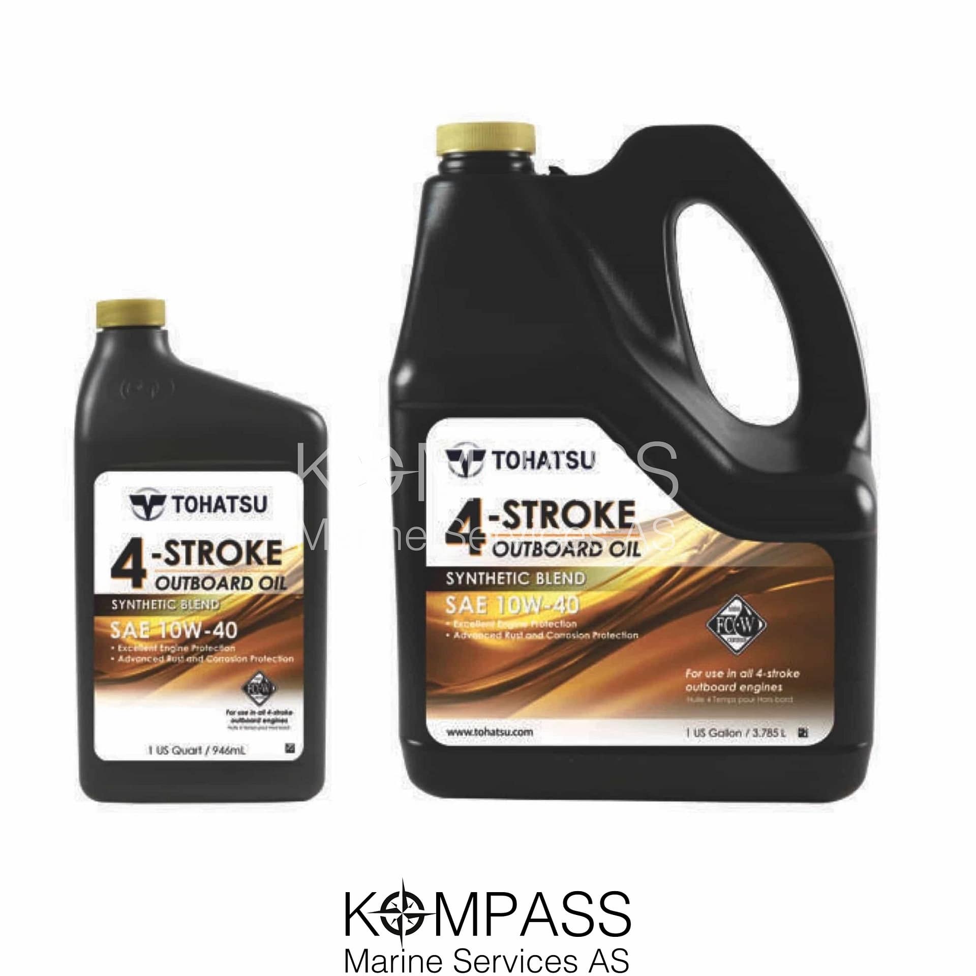 Tohatsu 4Stroke 10W40 FCW® Oil